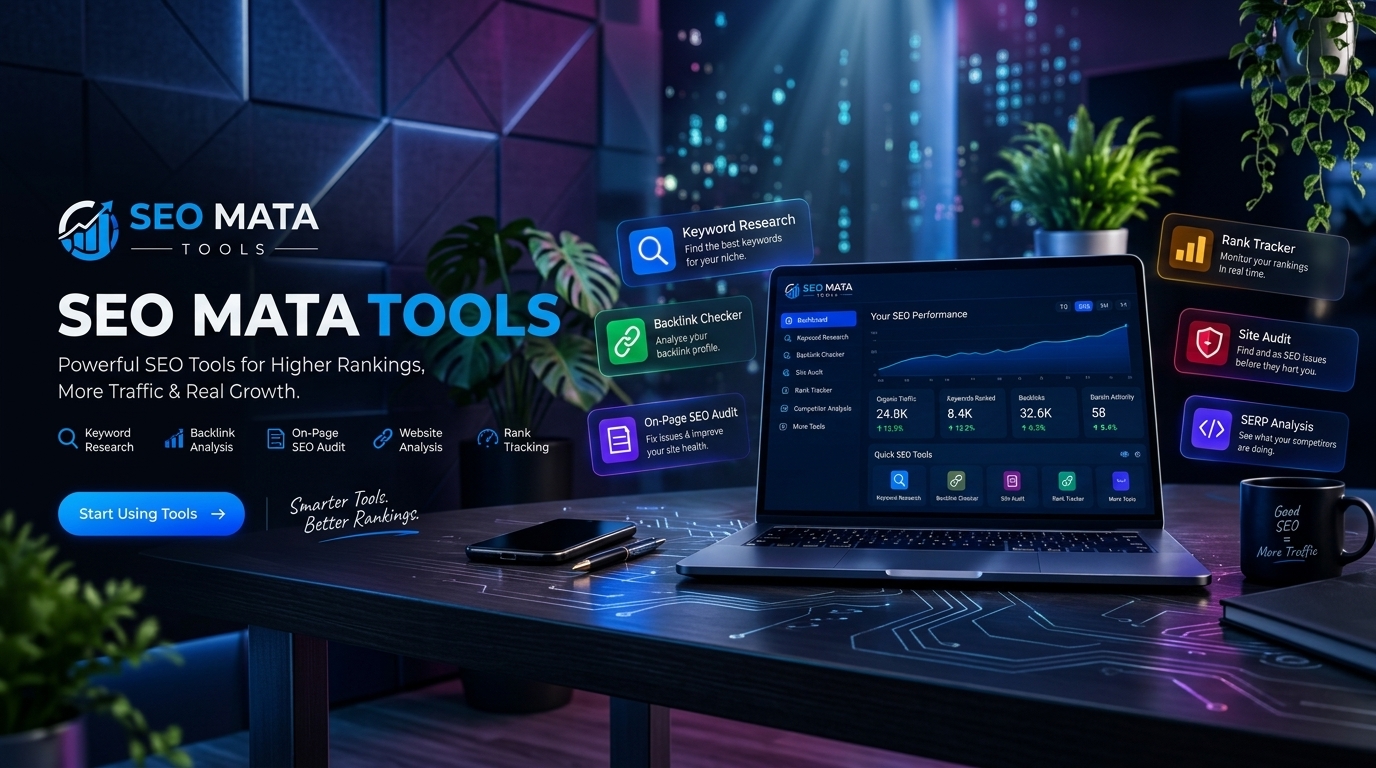 SEO MATA TOOLS — Powerful SEO Tools for Higher Rankings & Growth
